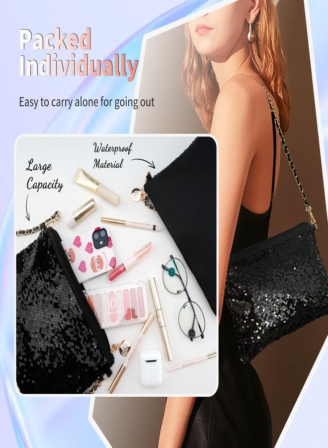 Color Nymph Teen Girls Makeup Kits, All In One Make up kit For Girls Makeup For Teen with Sequin Bag Packed Individually 9 Colors Eyeshadow Liquid Blush Lip gloss Mascara -Orange Green - Image 5